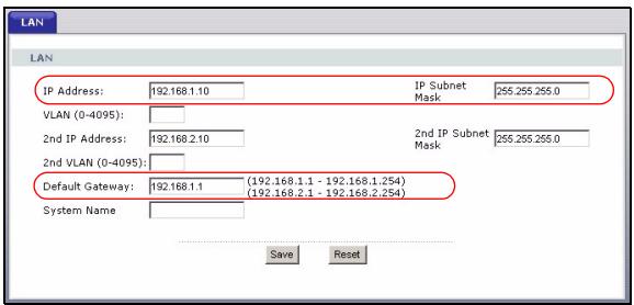 ZYXEL NXC-8160 - Benutzen des NXC-8160 im Netzwerk - 1