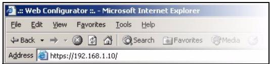ZYXEL NXC-8160 - Accessing the Web Configurator - 2