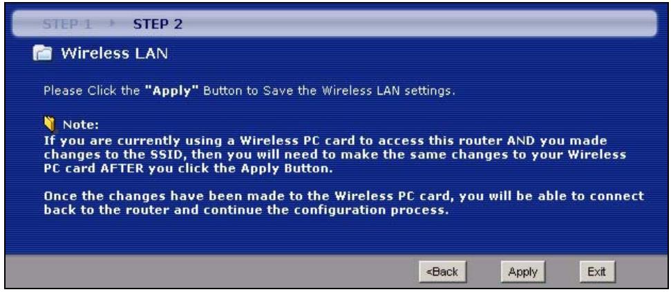 ZYXEL P-660H-D - Manually assign a WEP key - 2