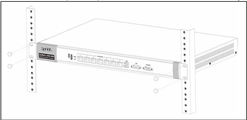 ZYXEL ZYWALL USG 300 - YctaHObKa B CToiKy - 2