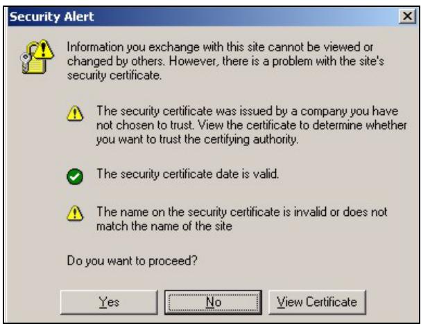 ZYXEL ZYWALL USG 300 - Login Web - 2
