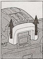 MINOLTA DYNAX MAXXUM 800SI - OBTURATEUR D'OCULAIRE ET CAPUCHON DE GRIFFE - 1
