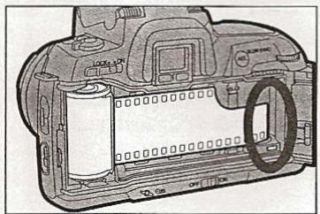 MINOLTA DYNAX MAXXUM 800SI - CHARGEMENT DU FILM - 4