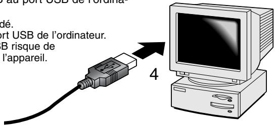 MINOLTA DIMAGE S404 - Connexion de l'appareil à un ordinateur - 2
