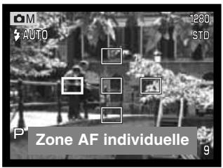 MINOLTA DIMAGE S404 - ZONES AF et contrôlé de l'autofocus - 3