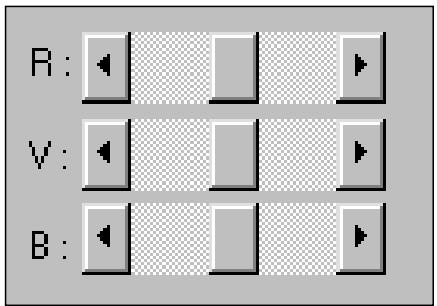 MINOLTA DIMAGE SCAN SPEED - Corrigez la balance des couleurs en cliquant sur les curseurs r, v et b. - 1