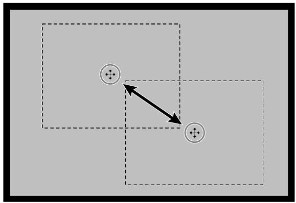 MINOLTA DIMAGE SCAN SPEED - Pour sélectionner un autre recadrage... - 1