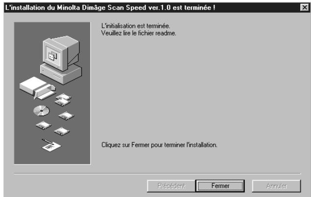 MINOLTA DIMAGE SCAN SPEED - Cliquez sur suivant - 2