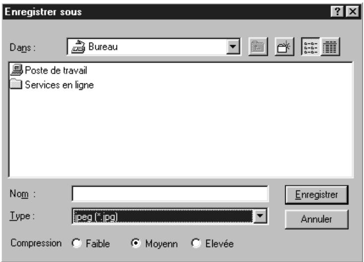 MINOLTA DIMAGE SCAN SPEED - Cliquez sur enregistrer - 1
