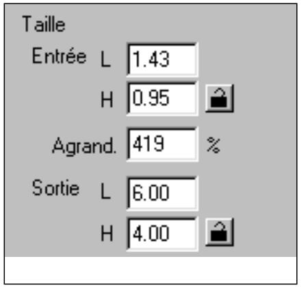 MINOLTA DIMAGE SCAN SPEED - La résolution en entrée doit être réglée sur la valeur nécessaire la plus BASSE pour obtenir la résolution et la taille en sortie souhaitées - 2