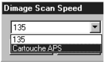 MINOLTA DIMAGE SCAN SPEED - Lancement du logiciel/sélection DUTYPE de FILM - 1