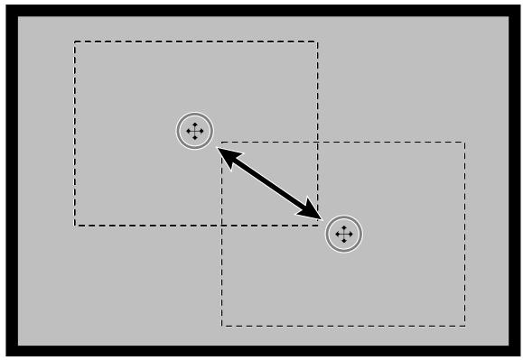 MINOLTA DIMAGE SCAN SPEED - Pour déplacer la zone de recadrage... - 1
