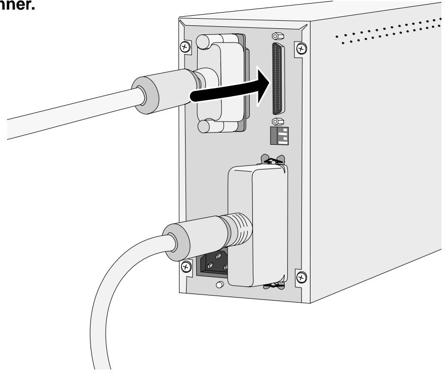 MINOLTA DIMAGE SCAN SPEED - Si la chaine SCSI comporte d'autres périphériques... - 1