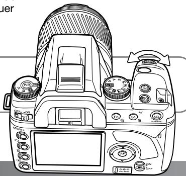 MINOLTA DYNAX 5D - Réglage de l'orientation de lecture - 6