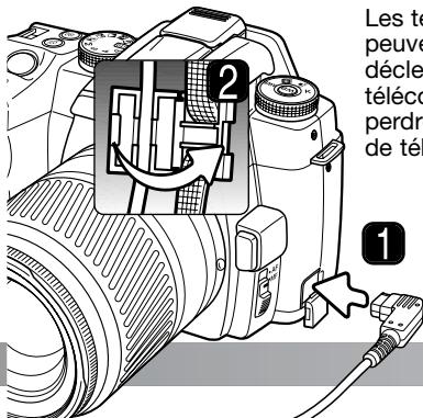 MINOLTA DYNAX 5D - Raccordement d'une télécommande à CORDON - 1