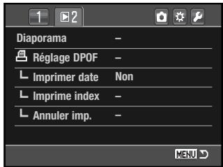 MINOLTA DYNAX 5D - Réglage DPOF - 1