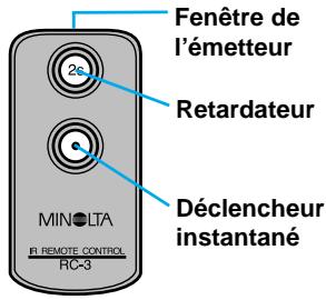 MINOLTA MAXXUM 5 - Utilisation d'une télécommande sans cordon en pose Bulb (vendu séparément) - 1