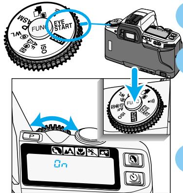MINOLTA MAXXUM 5 - Mise en fonction de l'Eye-Start - 1