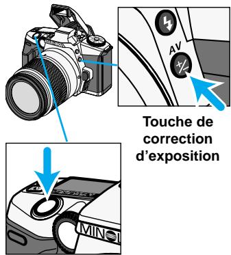 MINOLTA MAXXUM 5 - Bracketing et touche de correction d'exposition - 1