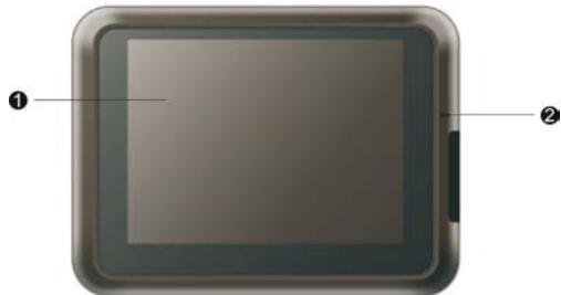 DANEW GPS GS160 - Front components - 1