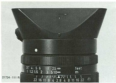 LEICA FLEX SL 2 - Échelle de profondeur de champ - 1