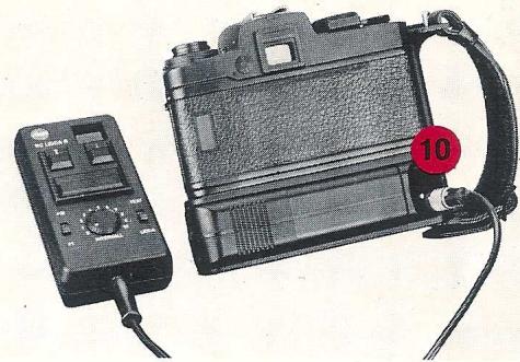 LEICA MOTOR-WINDER R4 - Expositions doubles ou multiples - 1
