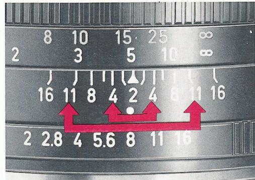 LEICA R4S - Commutation automatique sur « X - 3