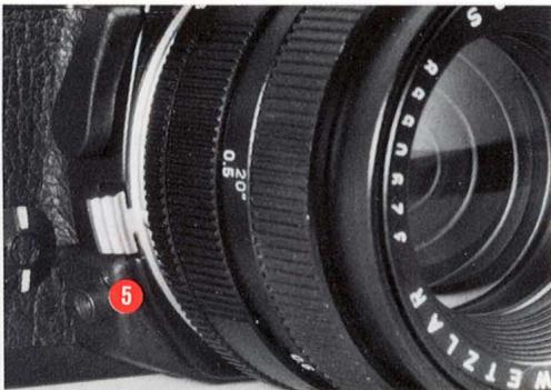 LEICA R6 - Echelle de profondeur de champ des objectifs - 1