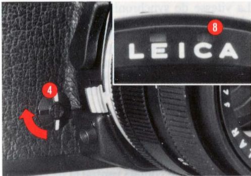 LEICA R6 - Présélection du mouvement du miroir - 1