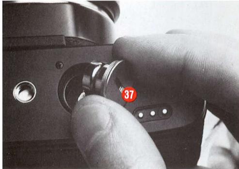 LEICA R6 - Bague de réglage des temps de pose - 1