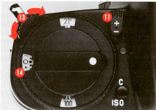 LEICA R6 - Diagramme de travail du posemètre - 1