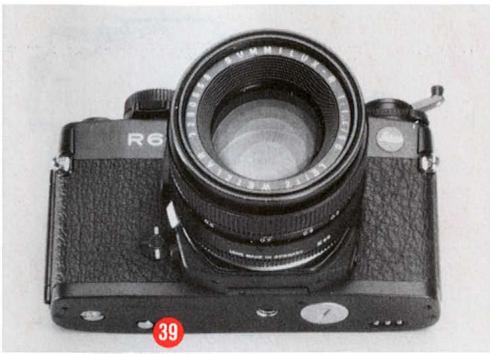 LEICA R6 - Réglage de la sensibilité de film - 1