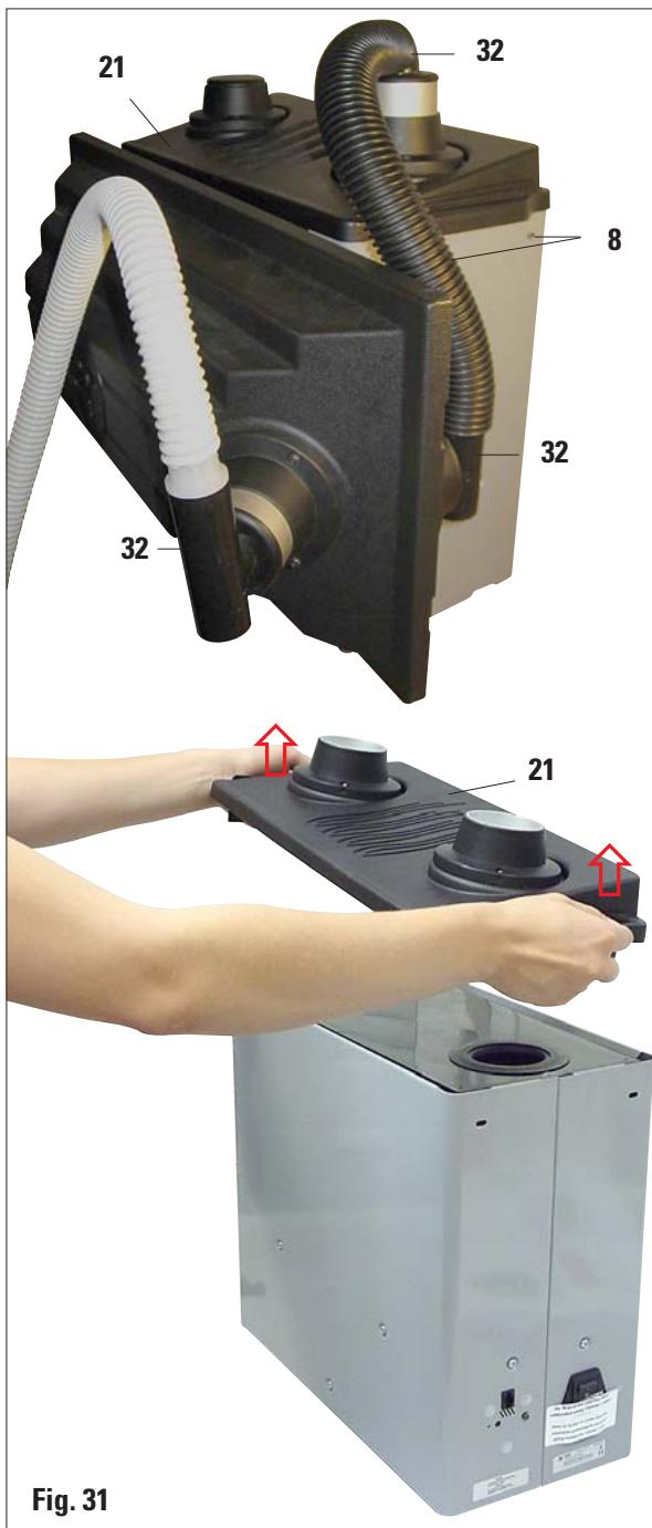 LEICA LP C - Remplacement du filtre principal - 1