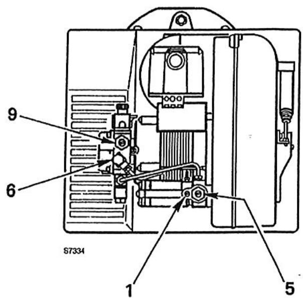 RIELLO G20S - Pression POMPE et DEBIT d'air - 2