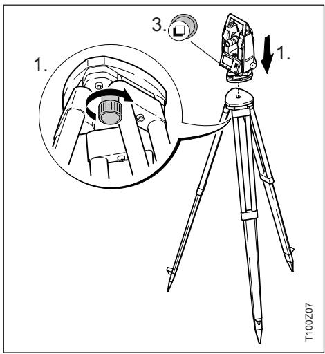 LEICA T105 - Soins à apporter au trépied - 1
