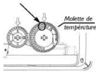 THERMOR MOZART EVOLUTION - Limiter la PLAGE de reglage de la molette de temperature - 3