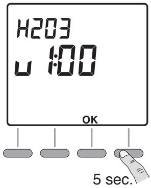 THERMOR RIVA CHROME - Paramétrage du thermostat - 1
