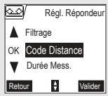 ORANGE D70V - Activer ou désactiver le filtrage d'appel - 3