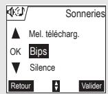 ORANGE D70V - Activer ou désactiver les bips - 1