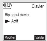 ORANGE D70V - Activer ou désactiver les bips - 3