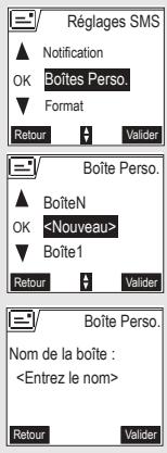ORANGE D70V - Créer une boîte personnelle - 2
