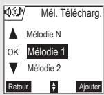 ORANGE D70V - Télécharger une mélodie à partir d'un SMS Mélodie - 3