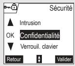 ORANGE D70V - Confidentialité - 1
