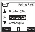 ORANGE D70V - Lire un message - 2