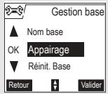 ORANGE D70V - RÉGLAGES AVANCÉS / GESTION DE LA BASE - 3