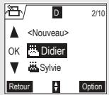 ORANGE D70V - Consulter une alerte anniversaire (ou agenda) - 2