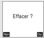 ORANGE D70V - Effacer une fiche - 4