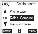 ORANGE D70V - Réinitialiser le combiné - 2