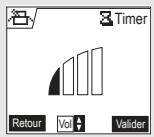 ORANGE D70V - Modifier la sonnerie du timer - 2