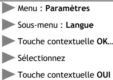 ORANGE DECT 2010 - Choix de la langue - 1